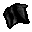 black piece of cloth