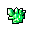 Green crystal Stone